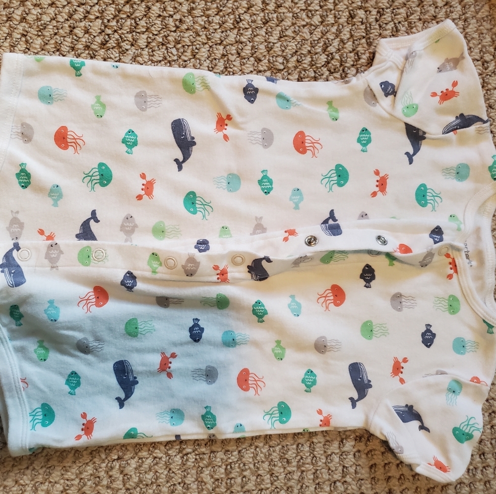 2 baby boy one pieces